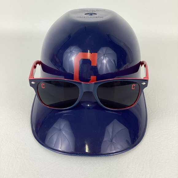 Cleveland Indians Guardians Replica Baseball Batting Helmet Lexus Sunglasses MLB - Picture 6 of 10